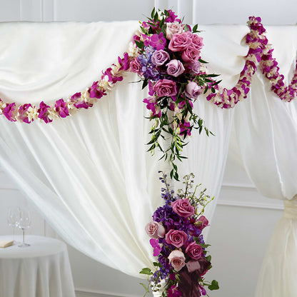 Color & Light Chuppah Decor –  Oaxaca Florist, Gaithersburg MD