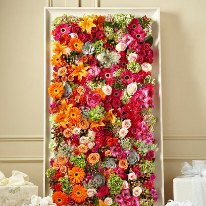 Fresh Picked Floral Wall –  Oaxaca Florist, Gaithersburg MD